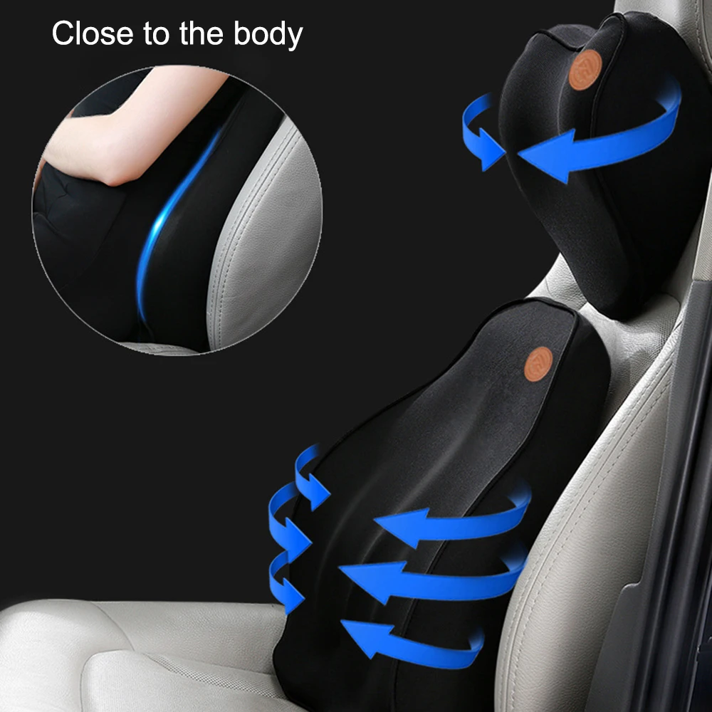 JINSERTA Car Headrest Accessories Seat Back Cushions Lumbar Support Pillow Auto Seat Covers Neck Pillow for Universal
JINSERTA Car Headrest Accessories Seat Back Cushions Lumbar Support Pillow Auto Seat Covers Neck Pillow for Universal