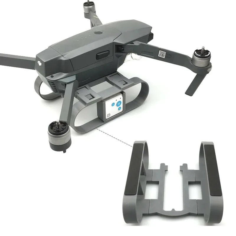 3D Printed safety landing bracket Heighten Landing Gear & Can carry RF-V16GPS to prevent fly loss For DJI Mavic Pro Quadcopter
3D Printed safety landing bracket Heighten Landing Gear & Can carry RF-V16GPS to prevent fly loss For DJI Mavic Pro Quadcopter