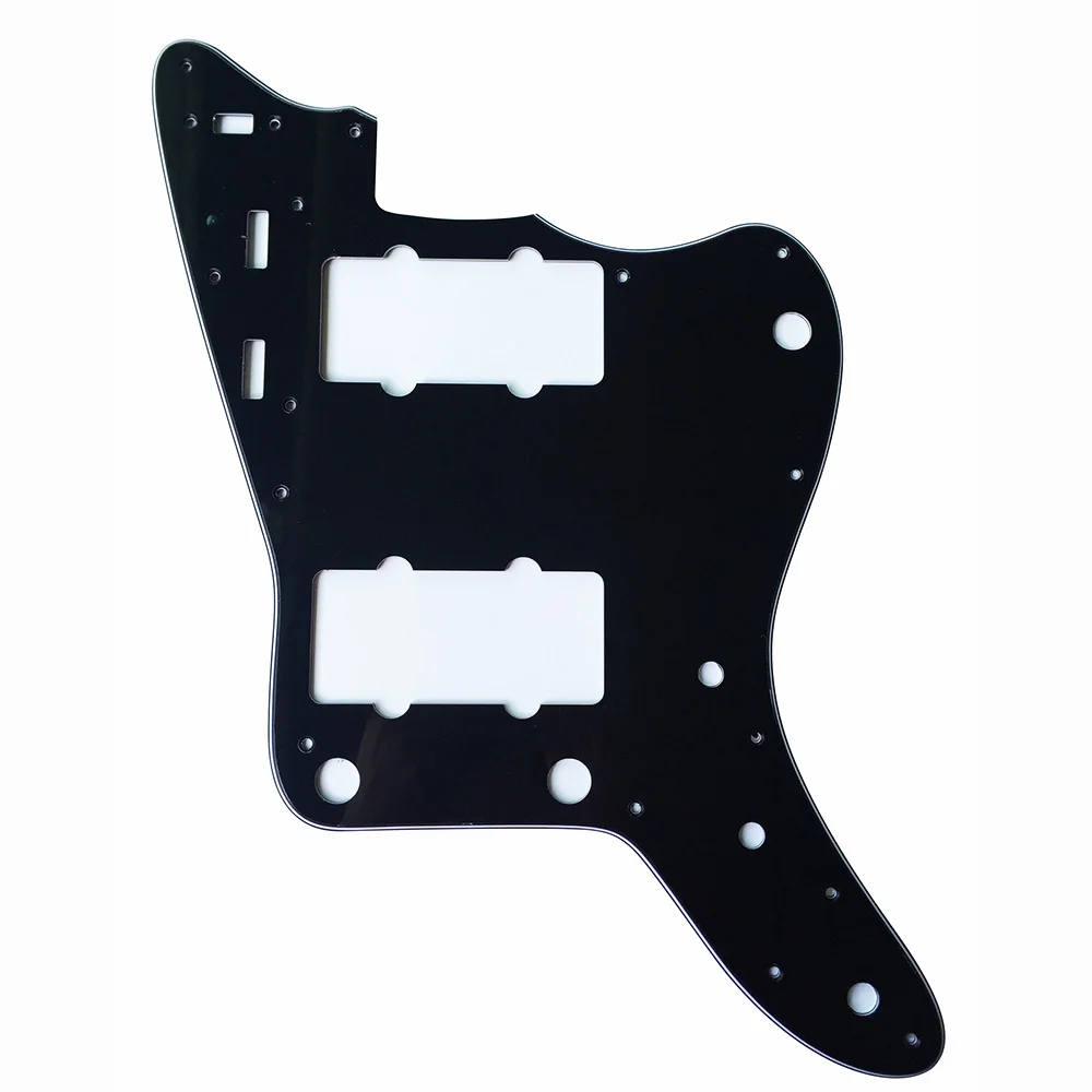 Pleroo Custom Guitar pickgaurd царапинная пластина для японской гитары Jazzmaster Pickguard 3 слойная