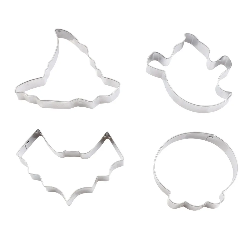 New style Cookie mold Stainless Steel cookie Cutter Cake Mold Halloween Style Cookie Stainless Steel Cake Mold 4 Pieces Set
New style Cookie mold Stainless Steel cookie Cutter Cake Mold Halloween Style Cookie Stainless Steel Cake Mold 4 Pieces Set