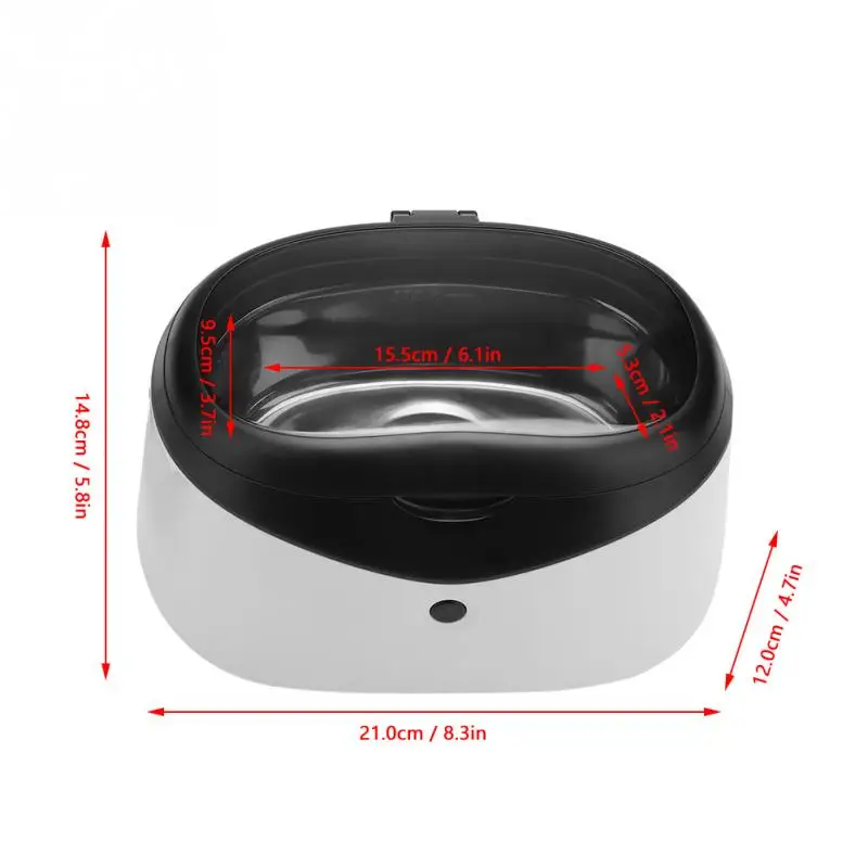 35W 0.6L Digital Ultrasonic Cleaners Sterilization Disinfection Tool for Glasses Watch Jewelry Ultrasonic Cleaner Machine
35W 0.6L Digital Ultrasonic Cleaners Sterilization Disinfection Tool for Glasses Watch Jewelry Ultrasonic Cleaner Machine