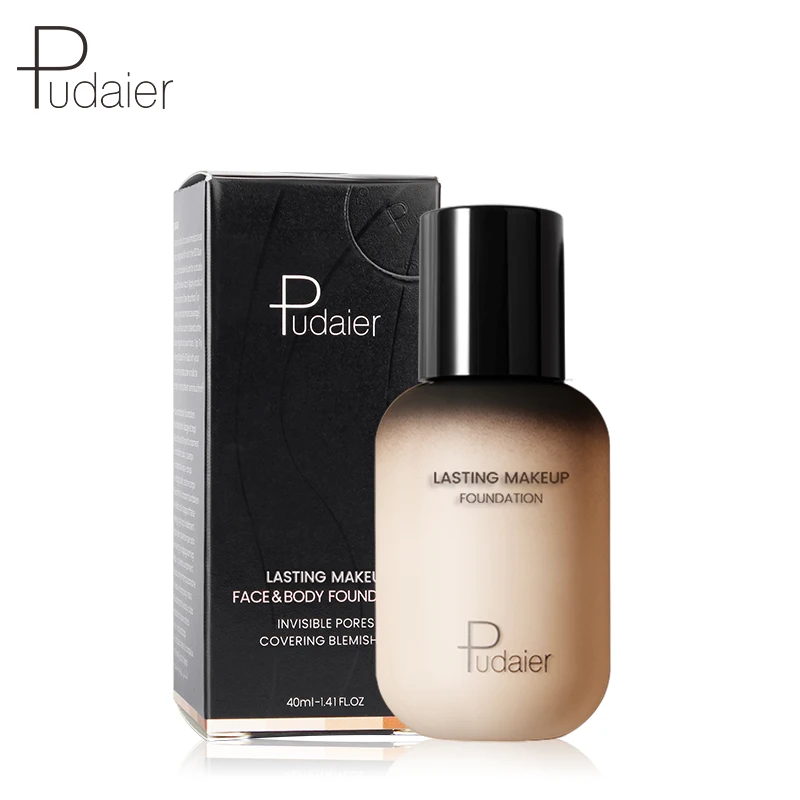 Pudaier 40ml Professional Concealing Foundation Makeup Matte Tonal Base Liquid Cosmetics Foundation Cream for Face Full Coverage
Pudaier 40ml Professional Concealing Foundation Makeup Matte Tonal Base Liquid Cosmetics Foundation Cream for Face Full Coverage