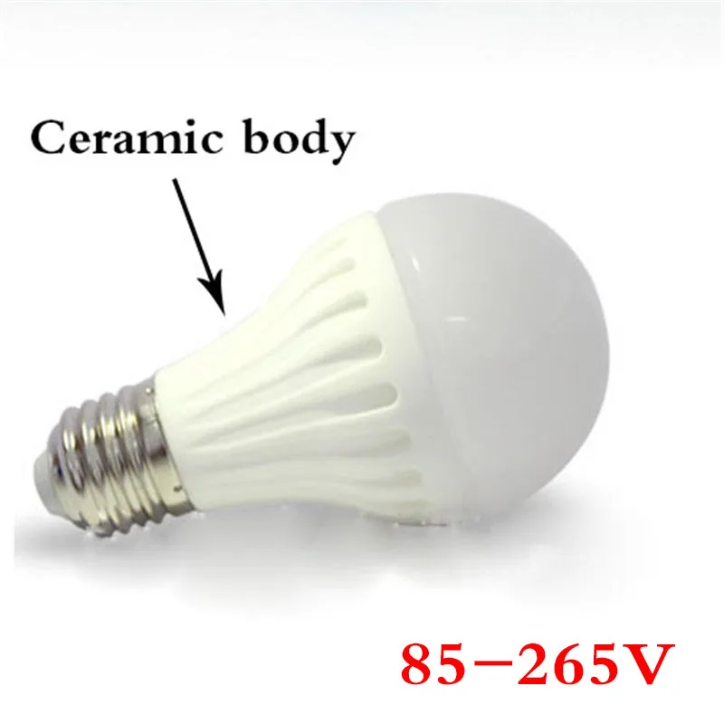 E27 Quick Heat Dissipation Crystal Chip LED Bulb 3W 5W 7W 9W 12W 85-265v Ceramic body lamp Available 180 230 Degrees Beam Angle
E27 Quick Heat Dissipation Crystal Chip LED Bulb 3W 5W 7W 9W 12W 85-265v Ceramic body lamp Available 180 230 Degrees Beam Angle