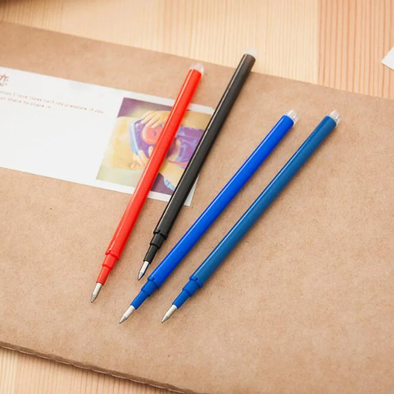 

0.5mm 11cm Erasable Neutral Pen Bullet Recruitment Blue / Black / Red / Ink Blue Color Office And School Supplies