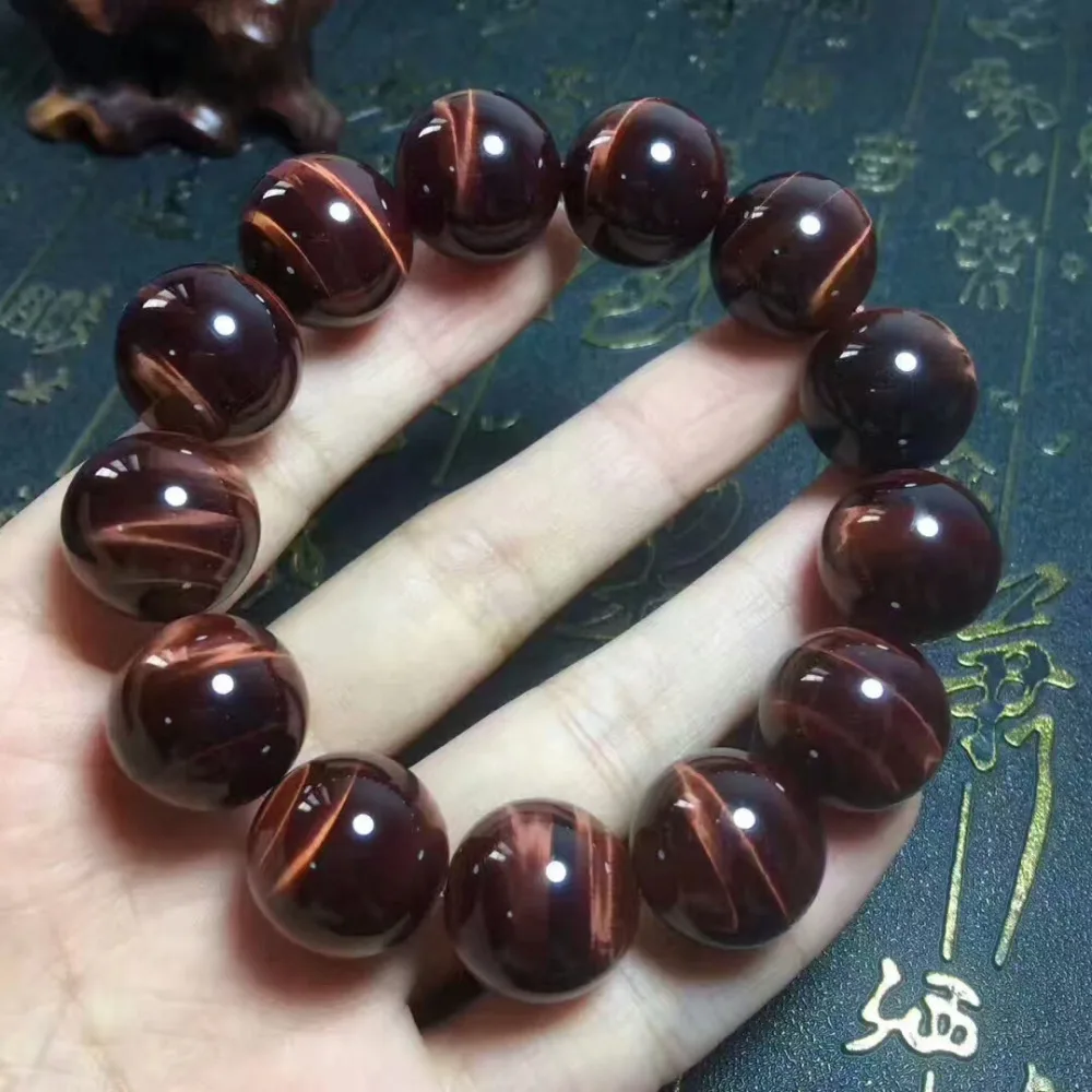 16mm Natural Red Tiger's Eye Bracelet Jewelry For Women Man Gift Crystal Round Beads Stretch Brazil Stone Reiki Gemstone AAAAA
16mm Natural Red Tiger's Eye Bracelet Jewelry For Women Man Gift Crystal Round Beads Stretch Brazil Stone Reiki Gemstone AAAAA