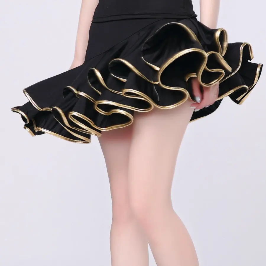 Latin dance costume sexy milk silk Crease latin dance short skirt for women latin dance exercise skirt 2kinds of colors
Latin dance costume sexy milk silk Crease latin dance short skirt for women latin dance exercise skirt 2kinds of colors