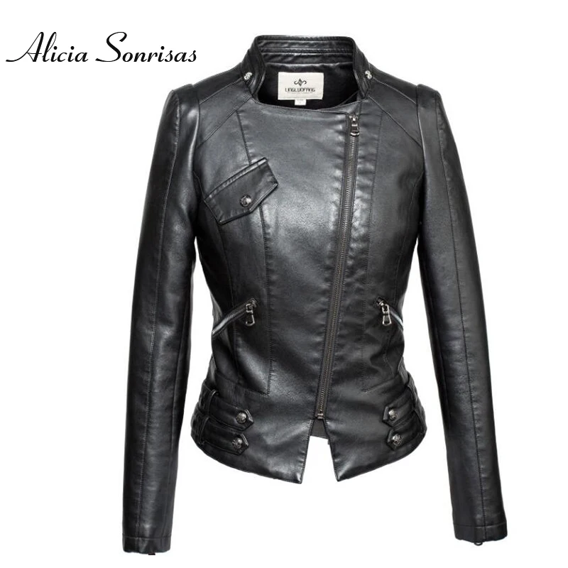 Black Leather Jacket Women Punk Rivets Studded Motorcycle Spiked PU Retro Jackets Cazadora Cuero Mujer Veste Cuir Femme LF1661
Black Leather Jacket Women Punk Rivets Studded Motorcycle Spiked PU Retro Jackets Cazadora Cuero Mujer Veste Cuir Femme LF1661