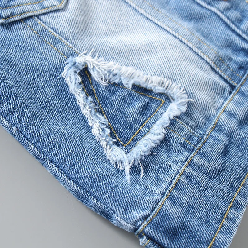 Rlyaeiz Girls Denim Jacket 2019 Spring Autumn Fashion Patch Jeans Jackets Kids Clothes Girls Hole Pockets Jacket Coat For 2-7Y
Rlyaeiz Girls Denim Jacket 2019 Spring Autumn Fashion Patch Jeans Jackets Kids Clothes Girls Hole Pockets Jacket Coat For 2-7Y
