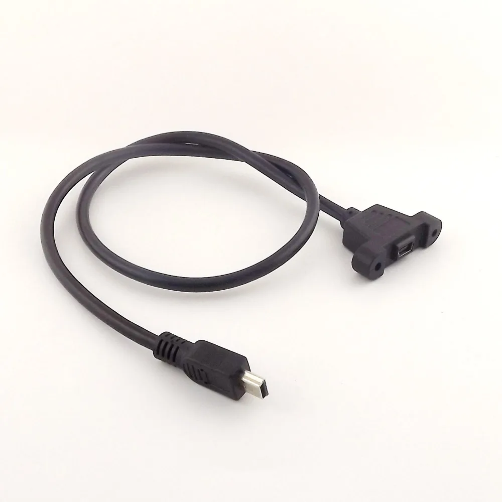 10pcs 1FT 30cm/1.5FT 50cm Mini USB 5 Pin Male to Female Panel Mount Extension Adapter Cable w/ Screws
10pcs 1FT 30cm/1.5FT 50cm Mini USB 5 Pin Male to Female Panel Mount Extension Adapter Cable w/ Screws