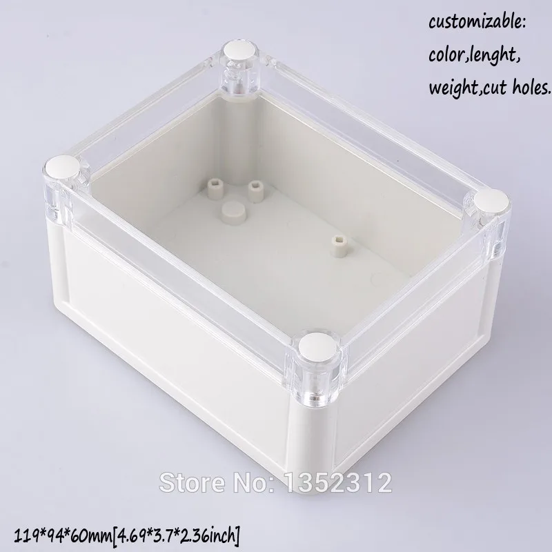 2 pcs/lot 119*94*60mm IP68 waterproof plastic enclosure for electronic DIY project box junction box control box switch box
2 pcs/lot 119*94*60mm IP68 waterproof plastic enclosure for electronic DIY project box junction box control box switch box
