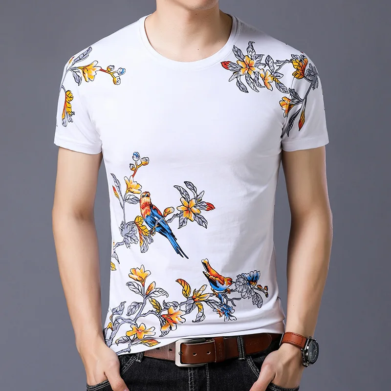 Silk cotton soft breathable excellent quality short sleeve t shirt Summer 2018 New fashion printing boutique t shirt men M-XXXXL 
Silk cotton soft breathable excellent quality short sleeve t shirt Summer 2018 New fashion printing boutique t shirt men M-XXXXL