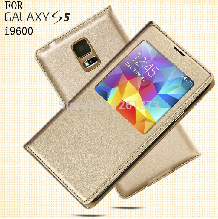 Чехлы с микросхемой IC для Samsung Galaxy S5 SV i9600 9600 чехол автоматическим сном корпус