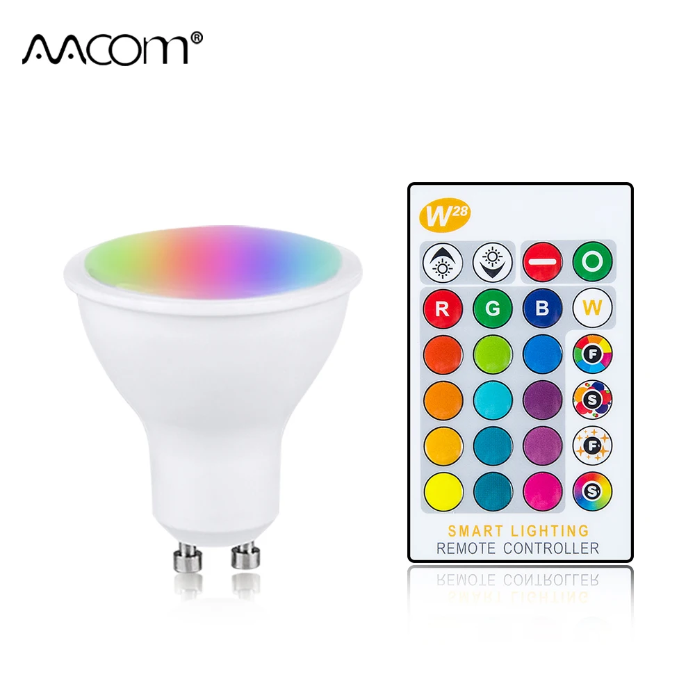 Волшебный RGB светодиодный светильник, лампа GU10 E27, умный светильник, лампа, изменение цвета, диммируемая, с ИК-пультом дистанционного управле...
Волшебный RGB светодиодный светильник, лампа GU10 E27, умный светильник, лампа, изменение цвета, диммируемая, с ИК-пультом дистанционного управле...