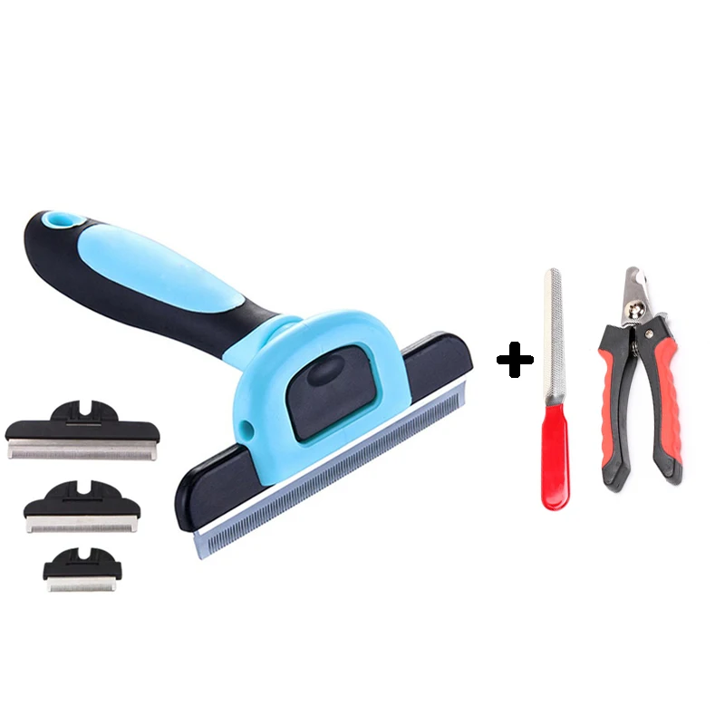 Pet Combs Nail Clippers Dog Hair Remover Cat Nails Brush Grooming Tools Puppy Detachable Clipper Pet Trimmer Combs for Cat Dog
Pet Combs Nail Clippers Dog Hair Remover Cat Nails Brush Grooming Tools Puppy Detachable Clipper Pet Trimmer Combs for Cat Dog