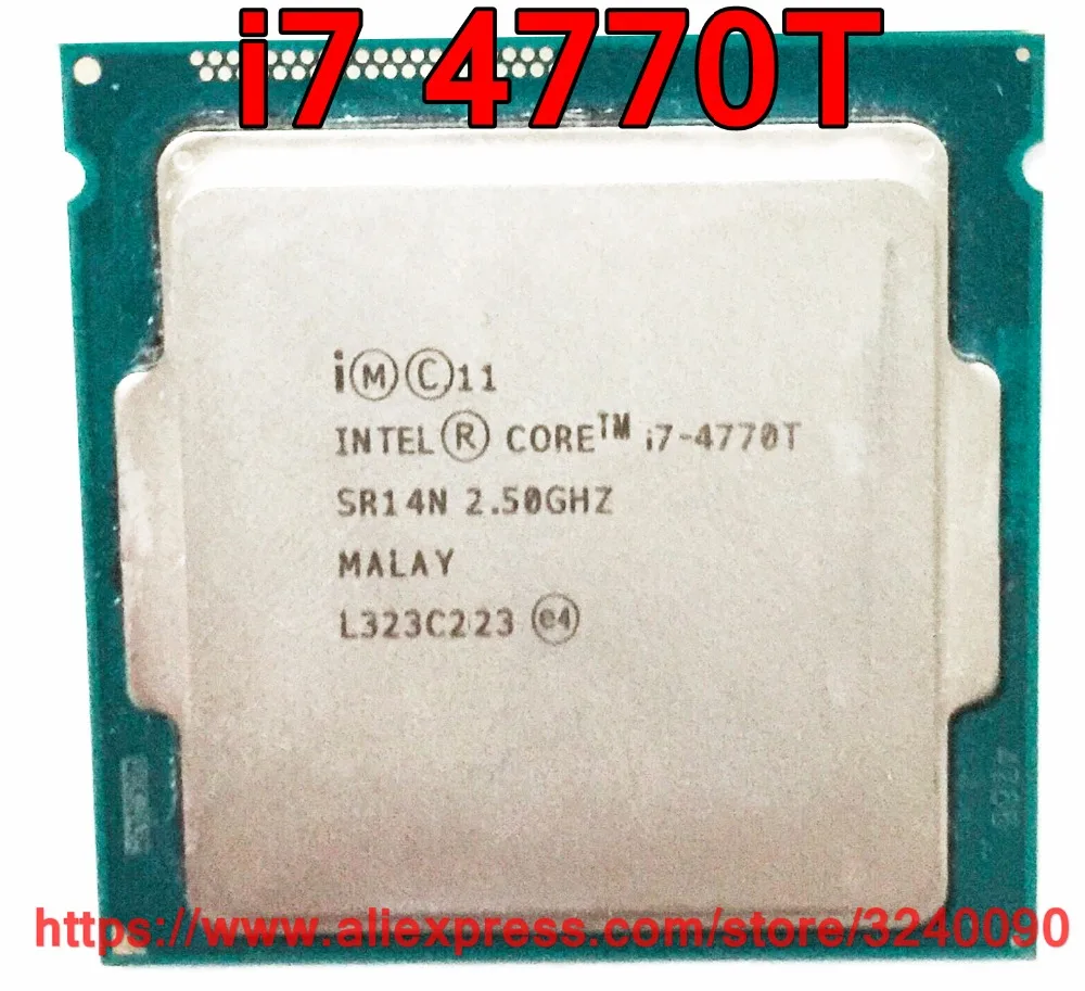Оригинальный процессор Intel core i7 4770T 2 50 GHz 8M 45W четырехъядерный розетка 1150