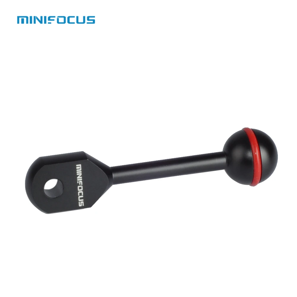 Minifocus YS Head Adapter 1" Ball Aluminium arm Mount Base 3.5"/9cm for Underwater Photography Diving Housing Light System
Minifocus YS Head Adapter 1" Ball Aluminium arm Mount Base 3.5"/9cm for Underwater Photography Diving Housing Light System