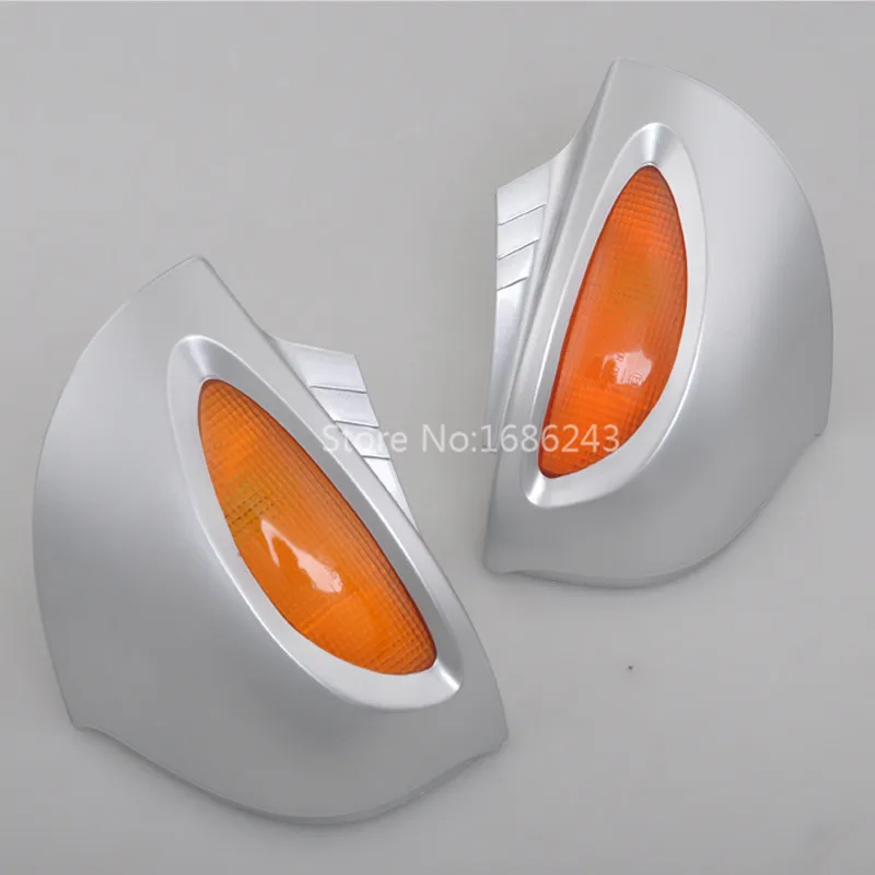 Motorcycle Silver Rearview Side Mirrors Turn signal Lens For BMW R1100 RT R1100 RTP R1150 RT
Motorcycle Silver Rearview Side Mirrors Turn signal Lens For BMW R1100 RT R1100 RTP R1150 RT