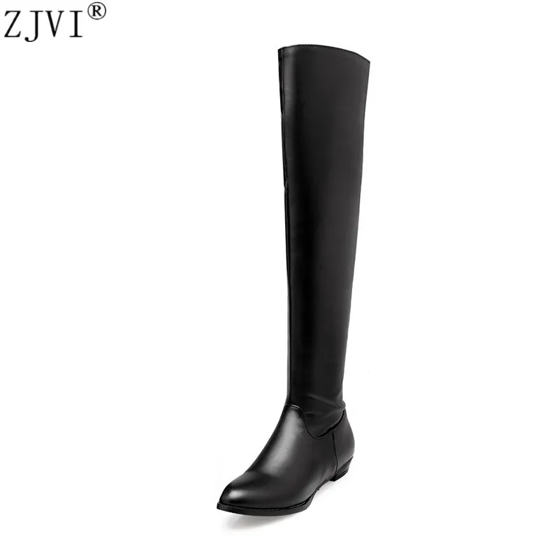 ZJVI Women Thigh High Boots Women's Woman Over The Knee Boots Ladies 2021 Autumn Winter Boots Women Shoes Female Round Toe Shoes
ZJVI Women Thigh High Boots Women's Woman Over The Knee Boots Ladies 2021 Autumn Winter Boots Women Shoes Female Round Toe Shoes