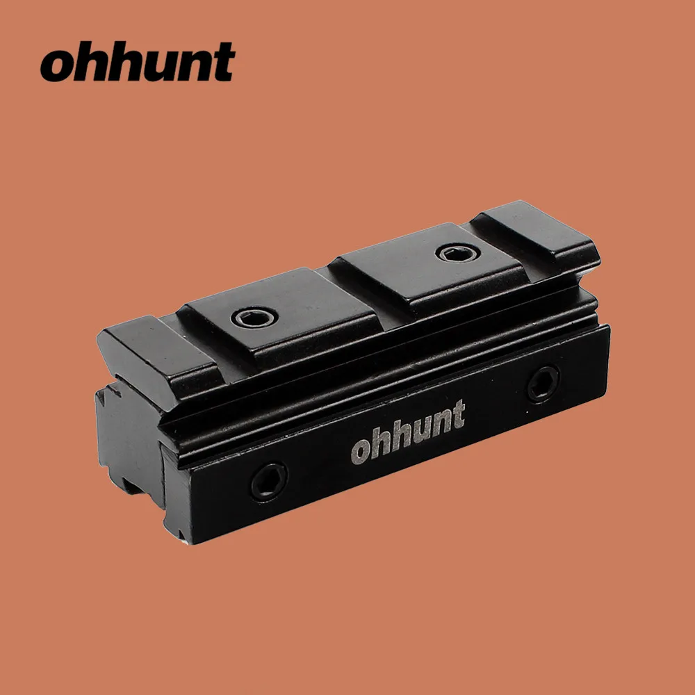 ohhunt Hunting Scope Mount 11mm Dovetail to 20mm Picatinny Rail Mount Adapter 70mm Tactical Riflescope Base with Three Rails
ohhunt Hunting Scope Mount 11mm Dovetail to 20mm Picatinny Rail Mount Adapter 70mm Tactical Riflescope Base with Three Rails