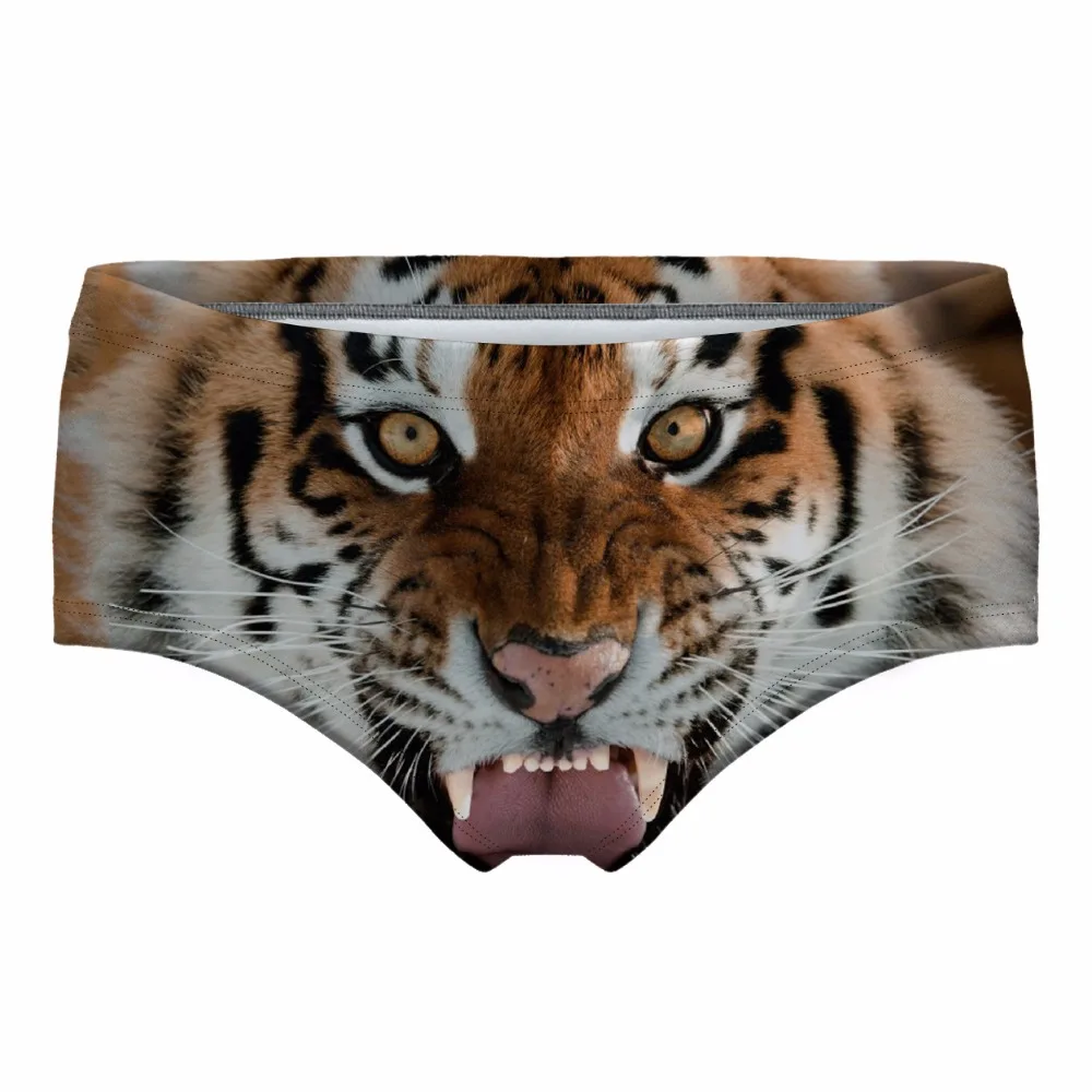 NEW Harajuku Women Underpants 3D Print digital printing Open mouthed tiger High Quality New Brand Seamless Sexy Briefs Underwear
NEW Harajuku Women Underpants 3D Print digital printing Open mouthed tiger High Quality New Brand Seamless Sexy Briefs Underwear