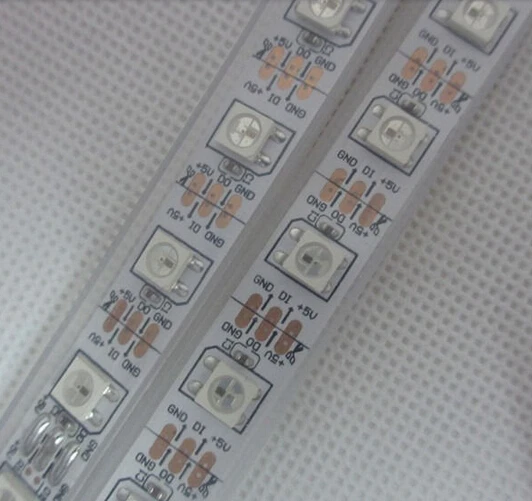 1M 5050 RGB SMD WS2812B Individually Addressable 30leds/m WS2812 Pixel LED Strip DC5V Waterproof IP67
1M 5050 RGB SMD WS2812B Individually Addressable 30leds/m WS2812 Pixel LED Strip DC5V Waterproof IP67