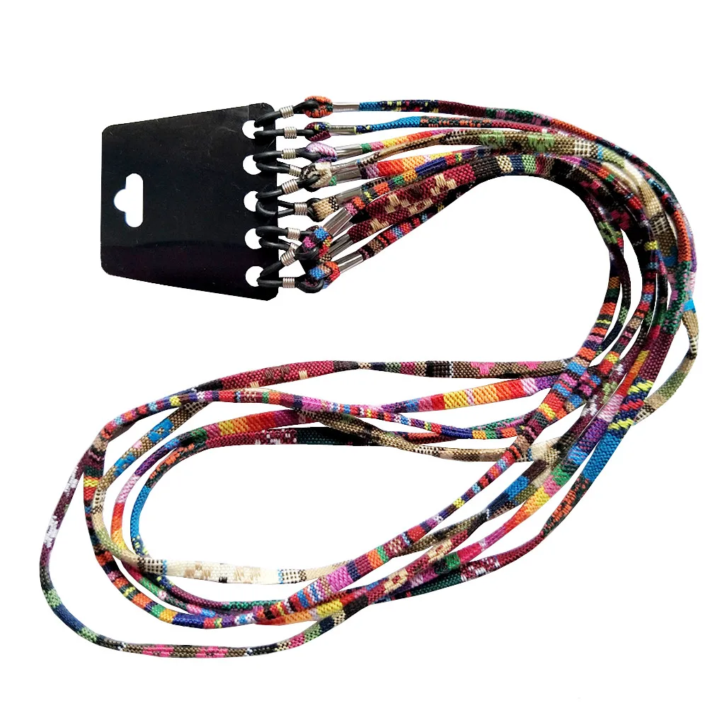 5pcs/Set Cotton Blend Sunglasses Multi Color Neck Cord Strap Eyeglass String Lanyard Holder Eyewear Accessories
5pcs/Set Cotton Blend Sunglasses Multi Color Neck Cord Strap Eyeglass String Lanyard Holder Eyewear Accessories
