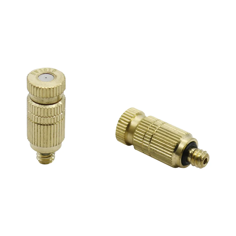 Garden Brass Mist nozzle for High pressure mist cooling system gardening tools and equipment water sprinkler 5 Pcs
Garden Brass Mist nozzle for High pressure mist cooling system gardening tools and equipment water sprinkler 5 Pcs