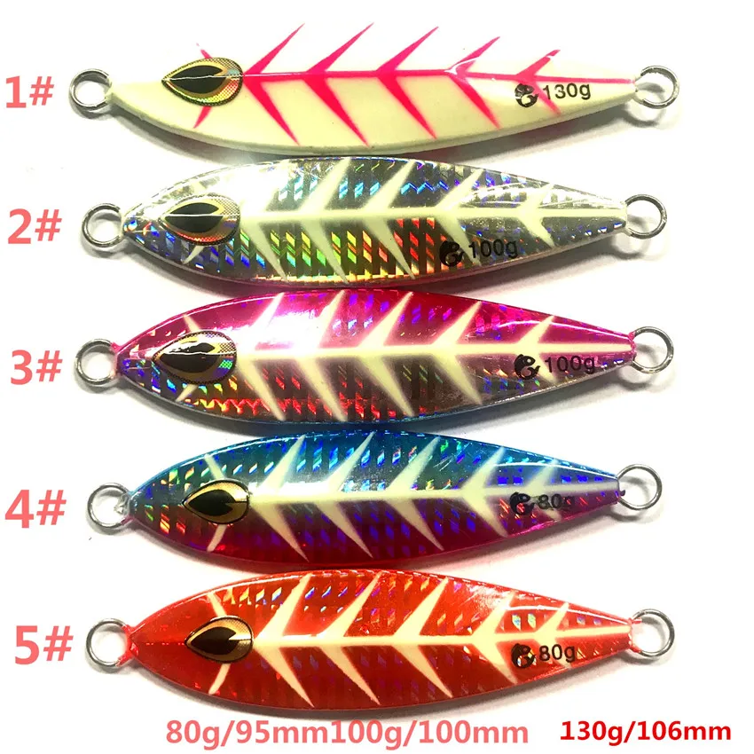 Ufishing люминесцентные медленные Джиги 80 г 100 г 130 г с узором в виде рыбной кости, приманки для ловли рыбы, 5 шт./лот, приманка для ловли со льдом
Ufishing люминесцентные медленные Джиги 80 г 100 г 130 г с узором в виде рыбной кости, приманки для ловли рыбы, 5 шт./лот, приманка для ловли со льдом