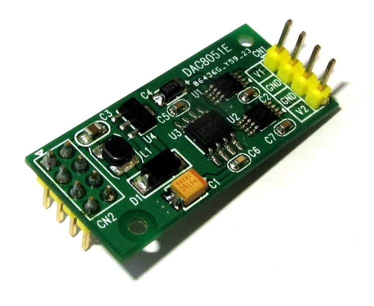 DAC8501 16 бит модуль DAC двойной выход SPI интерфейс питания 3 5 0 в|Запчасти для