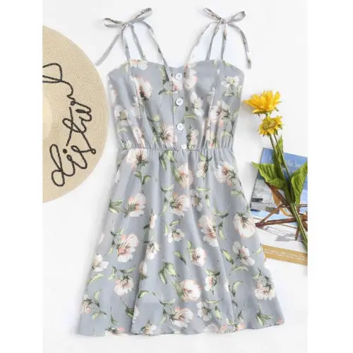 Фото Женское мини платье с оборкой летние пляжные вечерние платья в английском