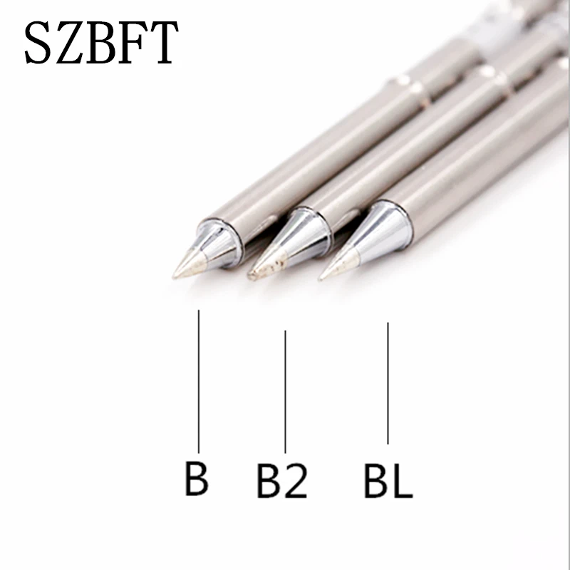 Soldering Iron Tips T12 series for Hakko Soldering Rework Station FX-951 FX-952 T12-B B2 BL BC1 BC2 BC3 J02 JS02 JL02 BCF1 ect
Soldering Iron Tips T12 series for Hakko Soldering Rework Station FX-951 FX-952 T12-B B2 BL BC1 BC2 BC3 J02 JS02 JL02 BCF1 ect