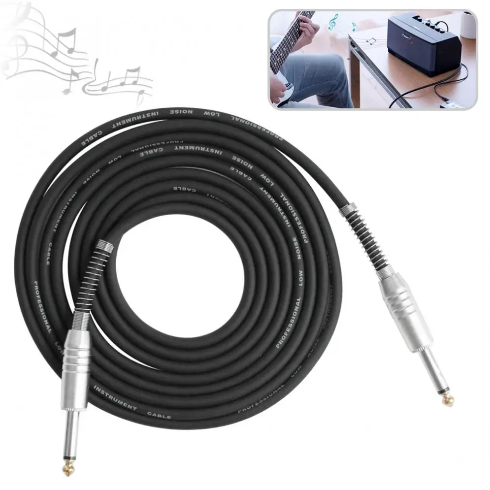 3m Mono Cable Audio Male to Male Cable Rubber Coat Wire Copper Cord 6.3mm Straight Plug for Electric Instruments
3m Mono Cable Audio Male to Male Cable Rubber Coat Wire Copper Cord 6.3mm Straight Plug for Electric Instruments
