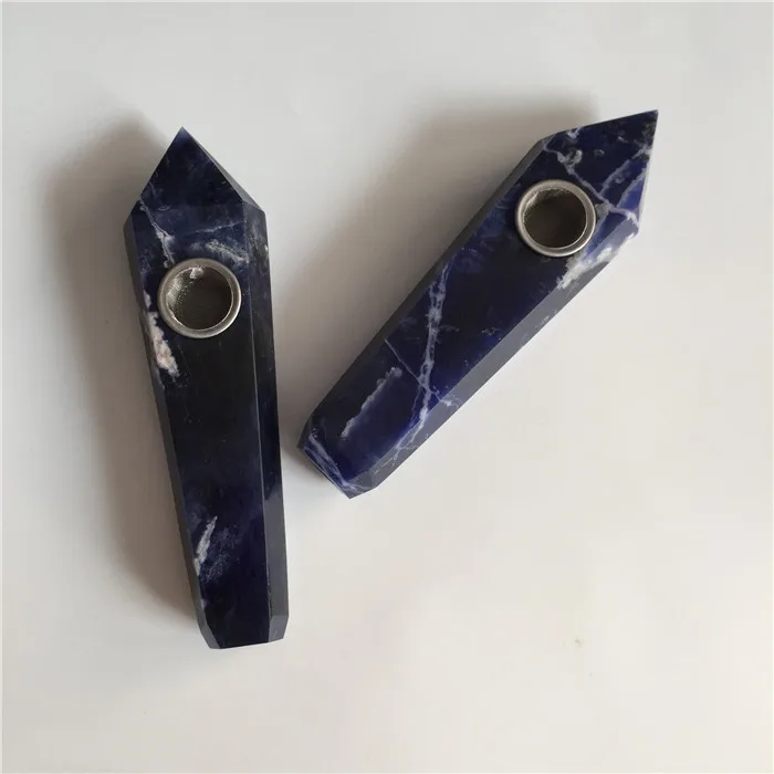 100% natural sodalite quartz crystal smoking pipe wands reiki healing gifts wholesale price
100% natural sodalite quartz crystal smoking pipe wands reiki healing gifts wholesale price