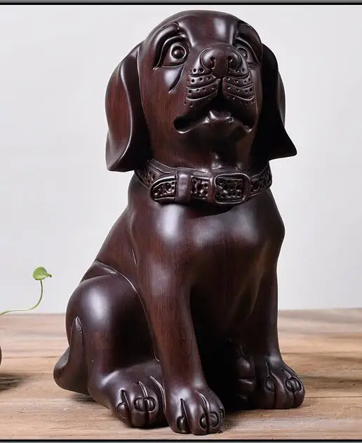 black sandalwood Ebony carved dog furnishings solid wood prosperous dog Ebony Wood furnishings rosewood Handmade sculpture
black sandalwood Ebony carved dog furnishings solid wood prosperous dog Ebony Wood furnishings rosewood Handmade sculpture