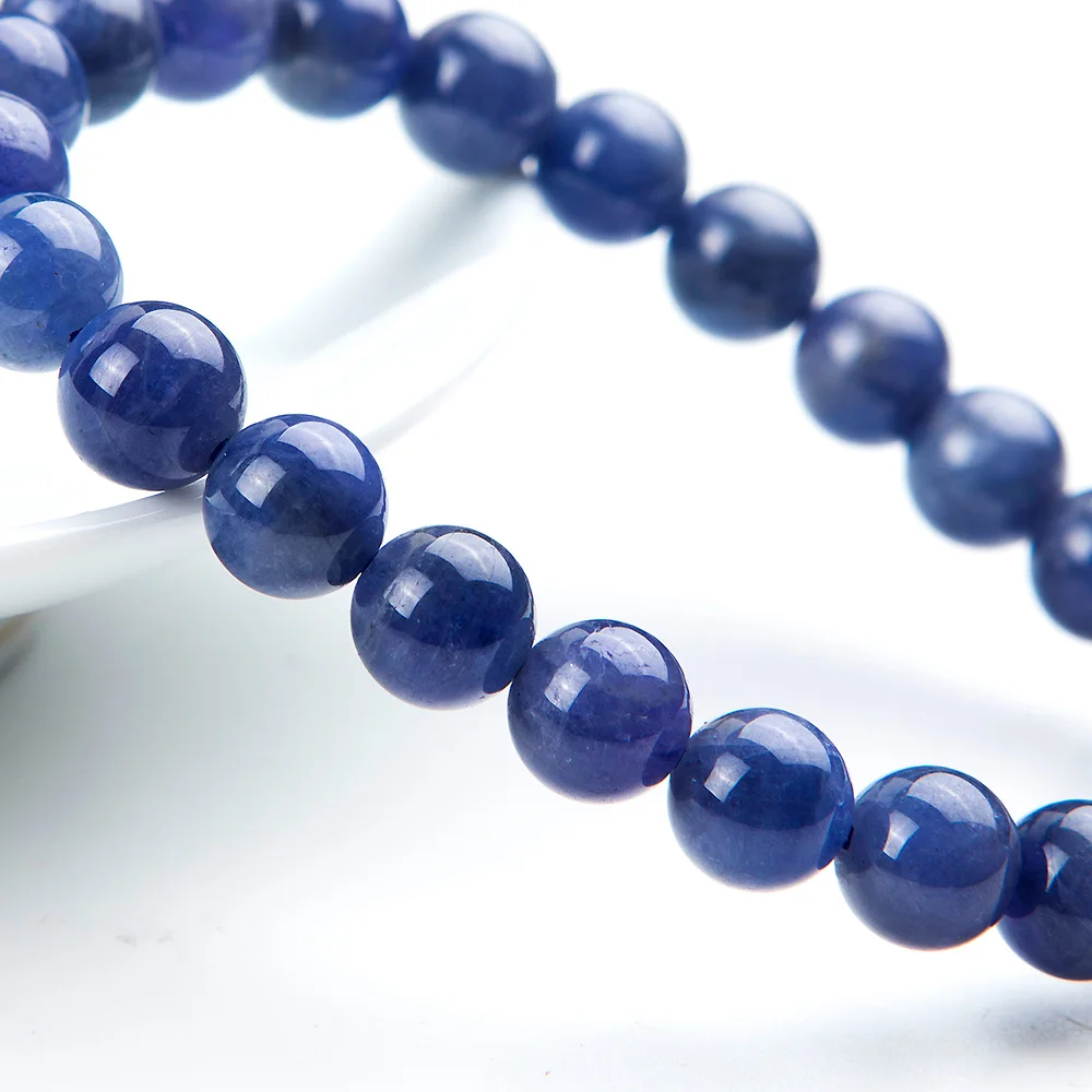 7mm Genuine 100% Natural Tanzanite Bracelet For Woman Beads Man Gemstone Blue Round Beads Stretch Crystal Party Bracelet AAAAA
7mm Genuine 100% Natural Tanzanite Bracelet For Woman Beads Man Gemstone Blue Round Beads Stretch Crystal Party Bracelet AAAAA