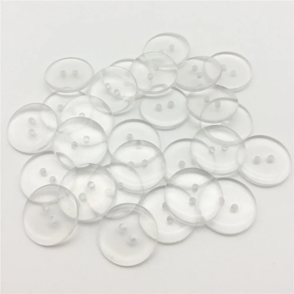 400pcs 18mm Clear Transparent Resin Round Buttons 2 Holes Sewing Garment Accessories KT6078
400pcs 18mm Clear Transparent Resin Round Buttons 2 Holes Sewing Garment Accessories KT6078