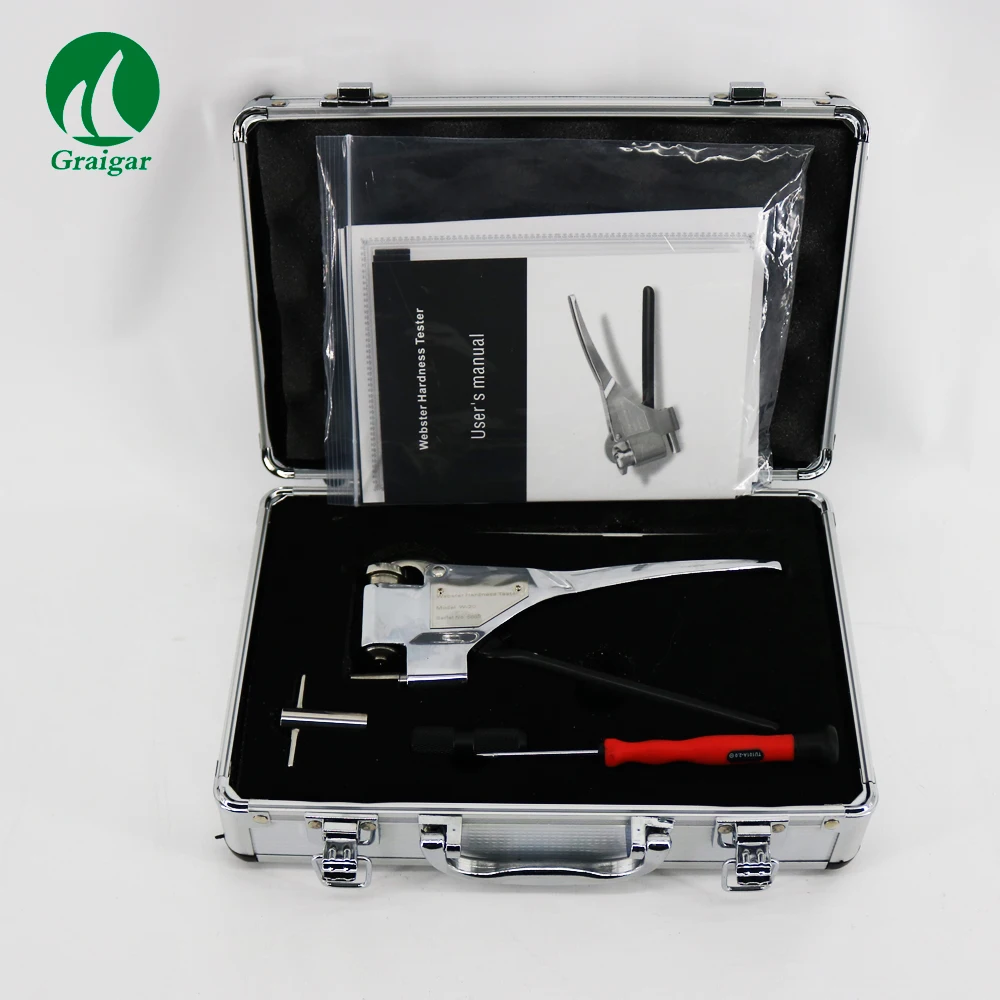 Portable Webster Hardness Tester W-20 Testing the Hardness of Aluminium Profiles
Portable Webster Hardness Tester W-20 Testing the Hardness of Aluminium Profiles