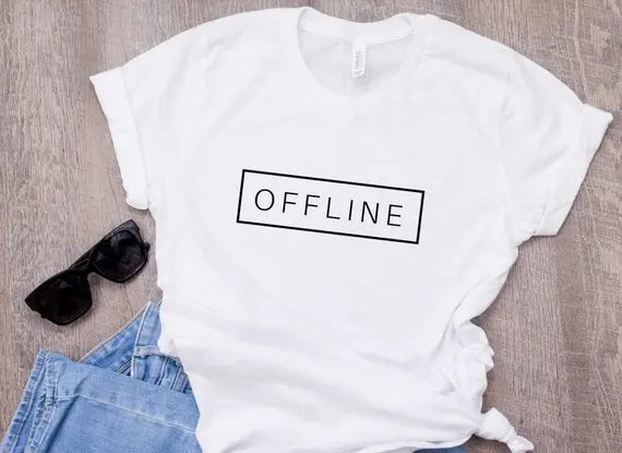Sugarbaby Offline T-shirt Good Vibes Offline is the new luxury Statement Tee Fashion Casual Tops Unisex Tumblr t shirt
Sugarbaby Offline T-shirt Good Vibes Offline is the new luxury Statement Tee Fashion Casual Tops Unisex Tumblr t shirt