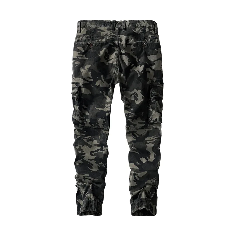 Tactical Pants Army Male Camo Jogger Street Style Men Cotton Trousers Zip Military Camouflage Men's Cargo Pants Slim Sweatpants
Tactical Pants Army Male Camo Jogger Street Style Men Cotton Trousers Zip Military Camouflage Men's Cargo Pants Slim Sweatpants