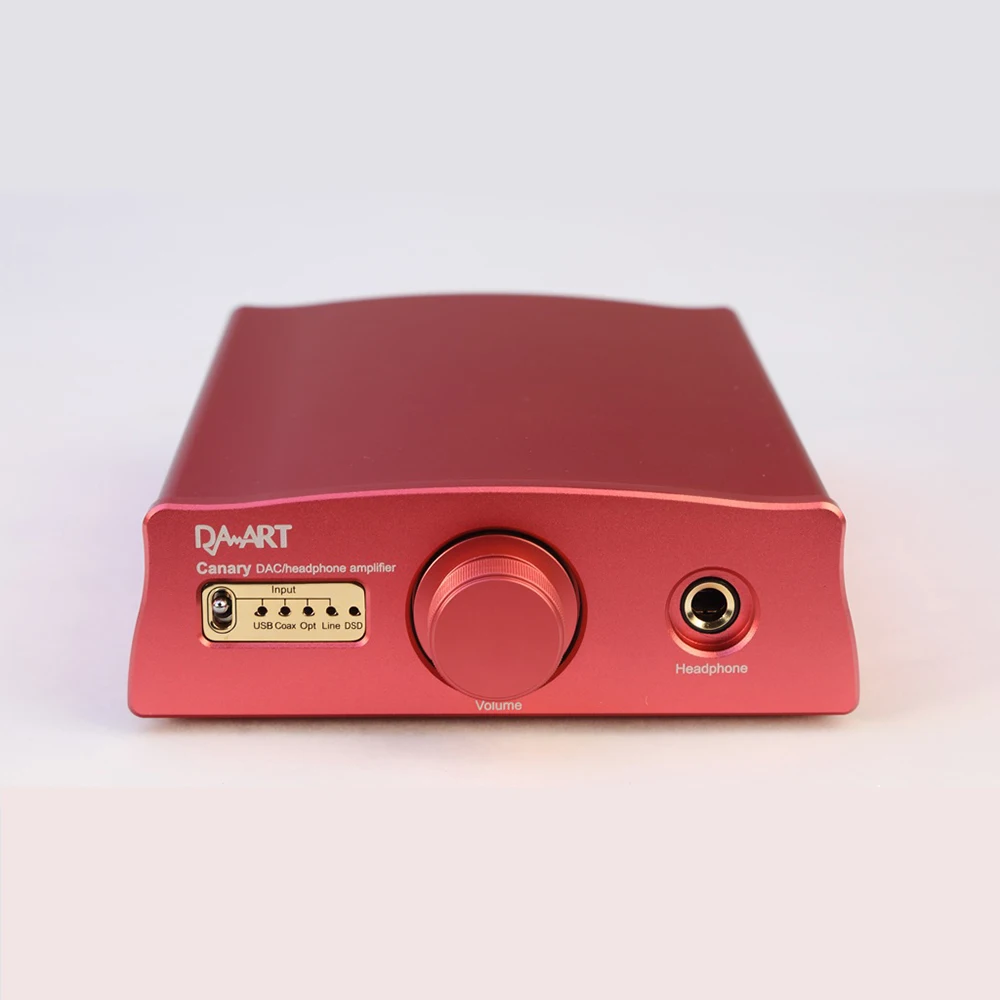DAART Canary ESS9018MK2 XMOS DSD256 PCM384KHz коаксиальный Оптический USB DAC Настольный усилитель для