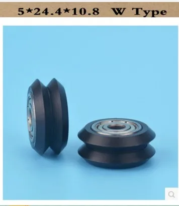 3D printer 625zz double bearing roller for V/W slot system 5*24*10.2 profile rail 20 series pulley
3D printer 625zz double bearing roller for V/W slot system 5*24*10.2 profile rail 20 series pulley