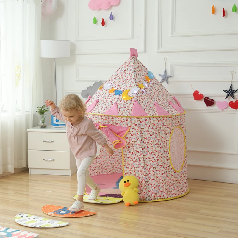 Blue/Pink Prince Foldable Kids Tent House aby tent Tipi Camping Toy Tent Indoor and Outdoor Kids Play Teepees for Children
Blue/Pink Prince Foldable Kids Tent House aby tent Tipi Camping Toy Tent Indoor and Outdoor Kids Play Teepees for Children