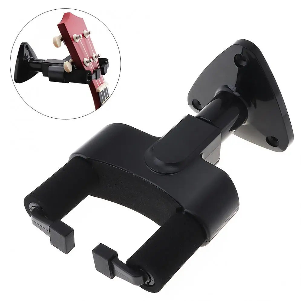 Soft Sponge Black Guitar Hanger Non-slip Wall Mount Stand Display for Guitar Bass Ukulele Violin and Other String Instruments
Soft Sponge Black Guitar Hanger Non-slip Wall Mount Stand Display for Guitar Bass Ukulele Violin and Other String Instruments