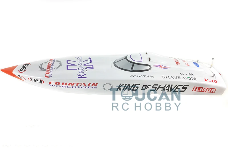 G26IP1 ARTR бензиновый двигатель 26cc-муфта RC гоночная лодка Глубокий V вал руль белый