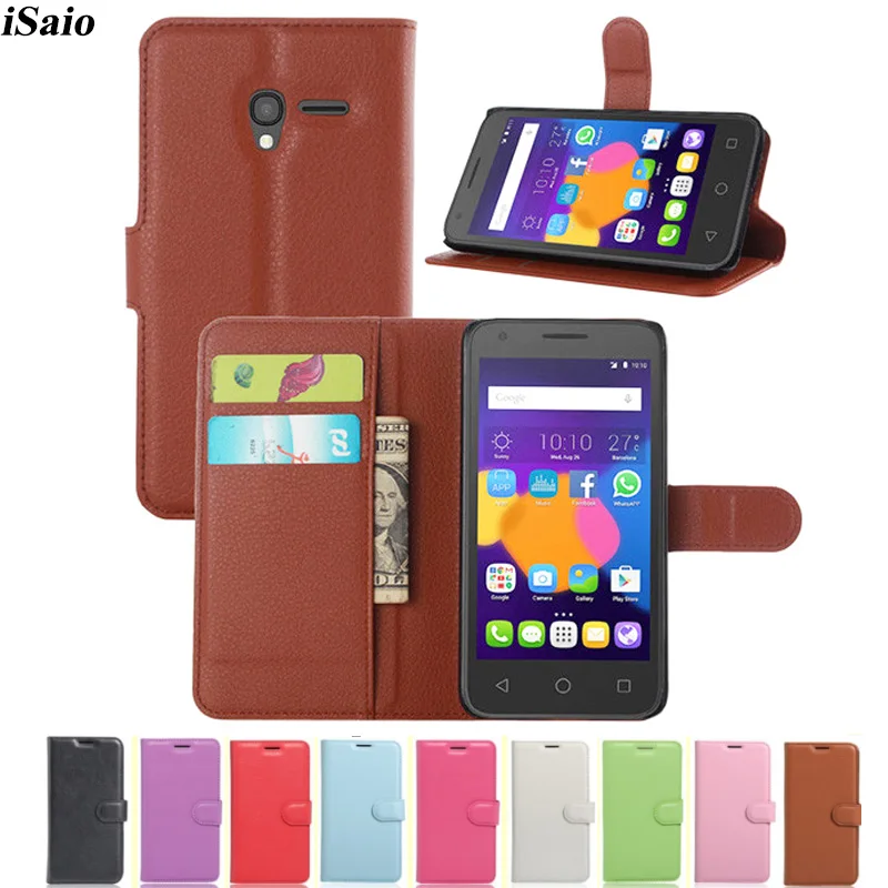 Кожаный чехол для Alcatel One Touch Pop 3 Pixi 5 0 5065A 5015X 5015A 5016A OneTouch 5015D 5065D кошелек флип