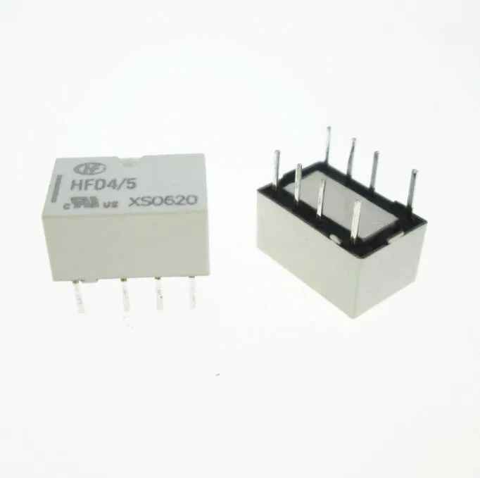 HOT NEW telecommunication 5V relay HFD4/5 HFD4/05 HFD4-5 HFD4-5V 5VDC DC5V 5V 8PIN
HOT NEW telecommunication 5V relay HFD4/5 HFD4/05 HFD4-5 HFD4-5V 5VDC DC5V 5V 8PIN