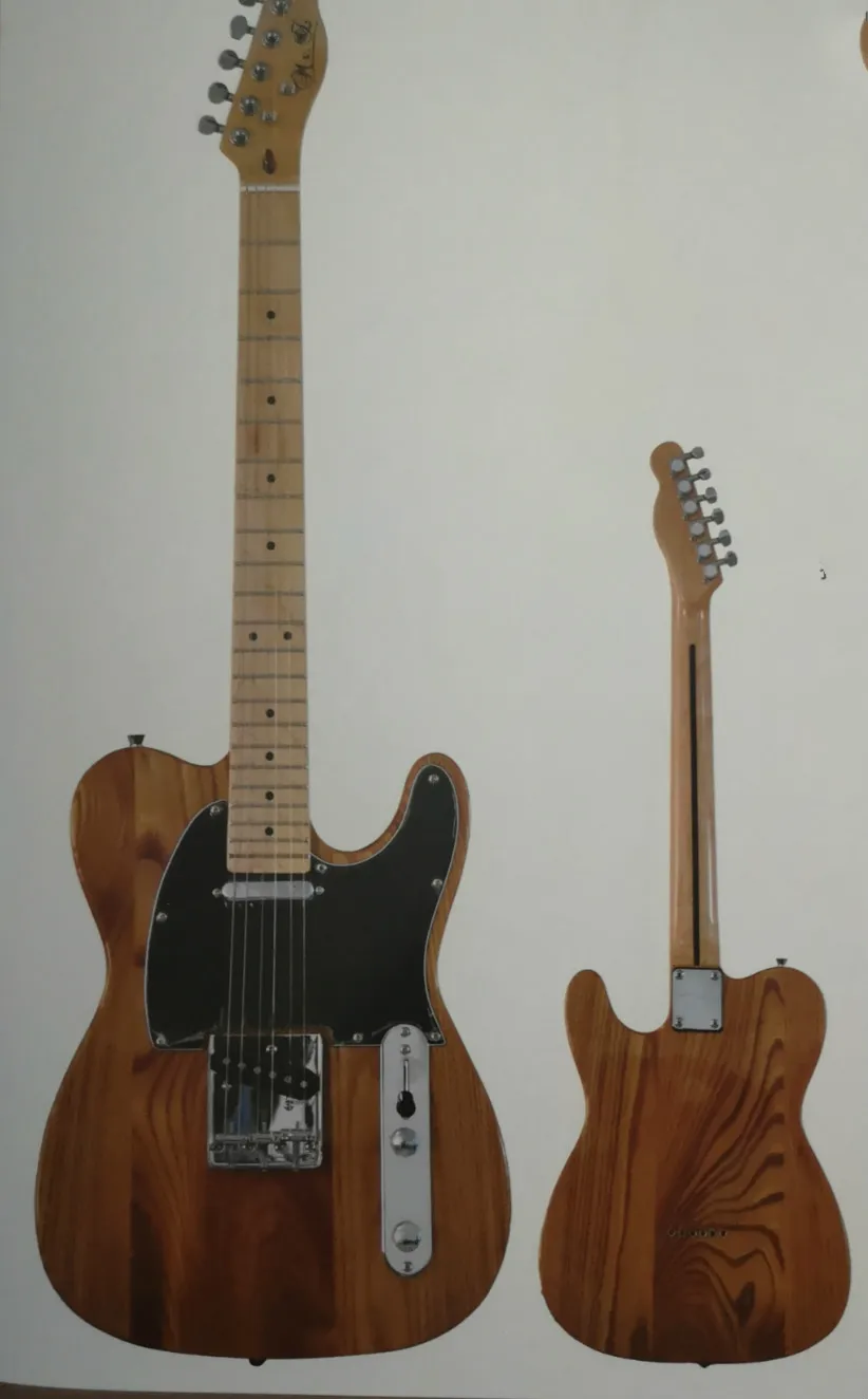 Top quality FDTL-2034 original wood color Solid Elm body rosewood maple fretboard TL electric guitar, Free shipping
Top quality FDTL-2034 original wood color Solid Elm body rosewood maple fretboard TL electric guitar, Free shipping