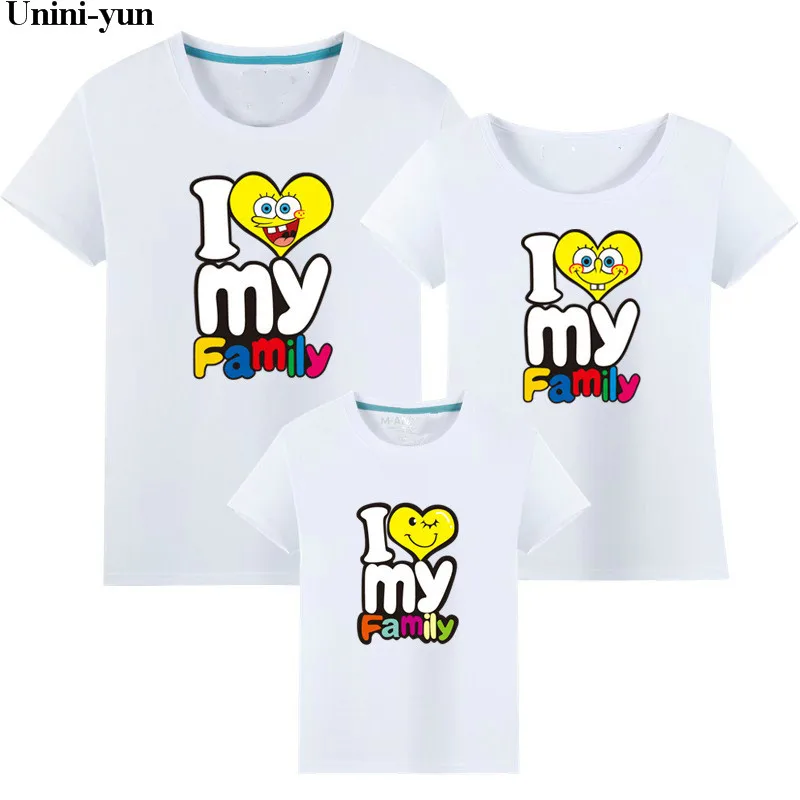 1Pc 2018New Family Matching Outfits Summer T-shirt Clothes Family Look Cotton cartoon Family 16Colors Mother Father Kids clothes
1Pc 2018New Family Matching Outfits Summer T-shirt Clothes Family Look Cotton cartoon Family 16Colors Mother Father Kids clothes