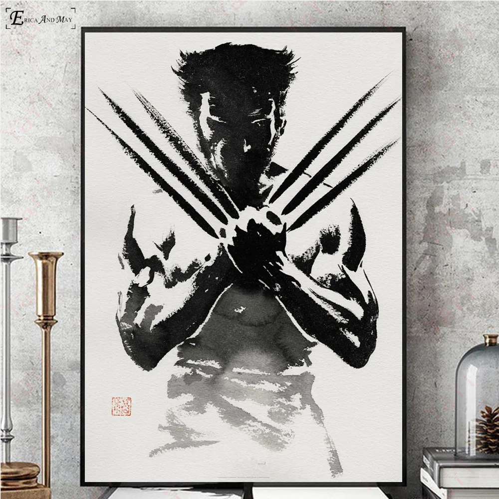 Wolverine Black And White Comic Wall Art Canvas Painting Poster For Home Decor Posters And Prints Unframed Decorative Pictures
Wolverine Black And White Comic Wall Art Canvas Painting Poster For Home Decor Posters And Prints Unframed Decorative Pictures