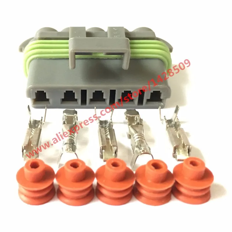 20 Sets 5 Pin Female Delphi Waterproof Car Automotive Plug Electric Connector 12084891
20 Sets 5 Pin Female Delphi Waterproof Car Automotive Plug Electric Connector 12084891